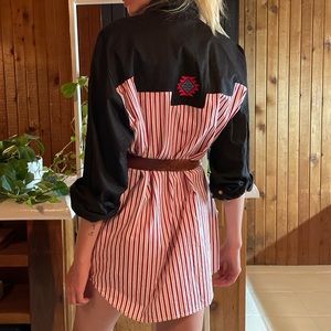 Vintage cowboy button up shirt